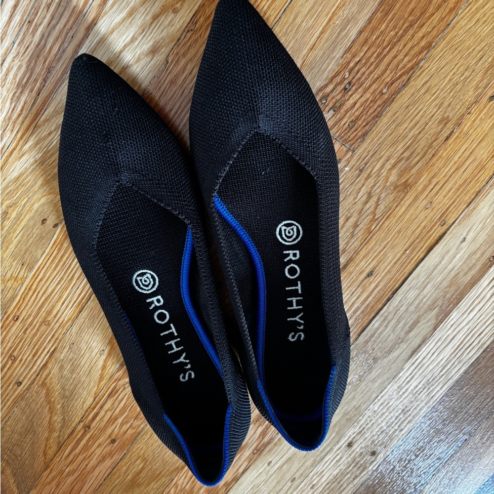 Rothy's Women's Pointe Black Flats